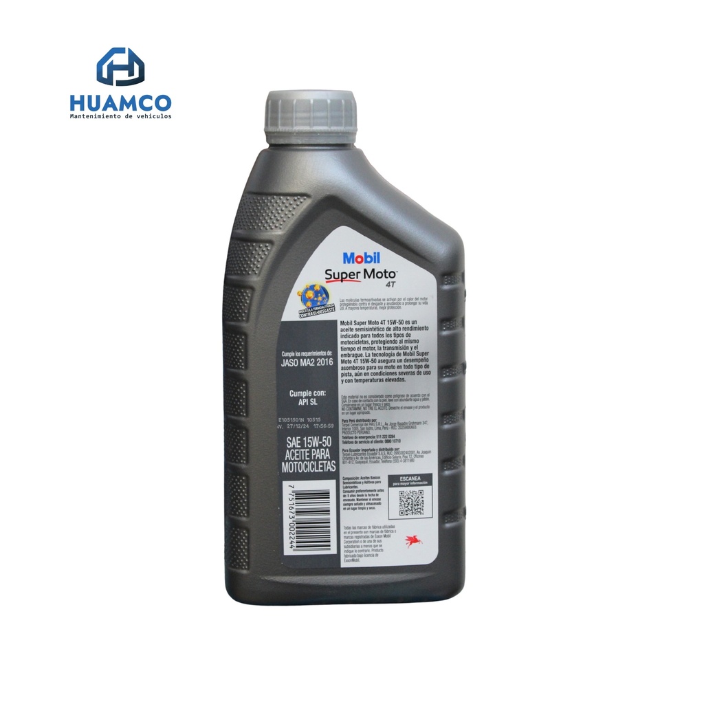 M-SUPER MOTO 4T 15W-50 1L :PE 651605-1