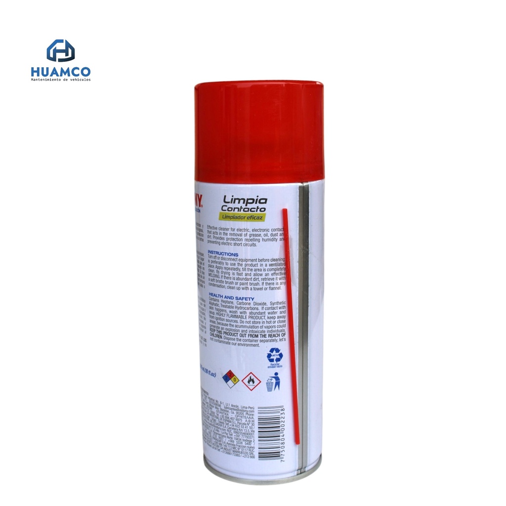 SOLVENTE DIELECTRICO LIMPIA CONTACTO
