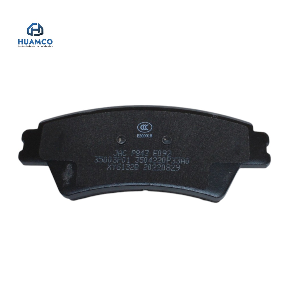 JGO PASTILLA FRENO POSTERIRO T8 / E092-C120-B03