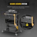 CARRO  PORTA HERRAMIENTA 3 NIVELES DIAGNOSTICO VERSION ACTUALIZADA MMT553-1