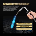 MAQUINA RECOLECTORA Y BOMBEADORA ACEITE NEUMATICA CAP.70LT AUTOOL OD720