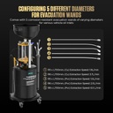 MAQUINA RECOLECTORA Y BOMBEADORA ACEITE NEUMATICA CAP.70LT AUTOOL OD720