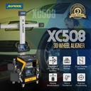 MAQUINA ALINEADOR  RUEDAS 3D POSICIONADOR TOTALMENTE AUTOMATICO AUTOOL 220V XC508
