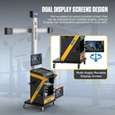 MAQUINA ALINEADOR  RUEDAS 3D POSICIONADOR TOTALMENTE AUTOMATICO AUTOOL 220V XC508