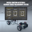 MAQUINA ALINEADOR  RUEDAS 3D POSICIONADOR TOTALMENTE AUTOMATICO AUTOOL 220V XC508