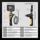 CAMARA INSPECCION AUTOMOVILES CON BOROSCOPIO ARTICULADO AUTOOL SVB308