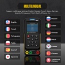 MULTIMETRO DIGITAL DIAGNOSTICO AUTOMATICO  12 MODOS PRUEBA AUTOOL DM303