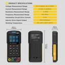 MULTIMETRO DIGITAL DIAGNOSTICO AUTOMATICO  12 MODOS PRUEBA AUTOOL DM303