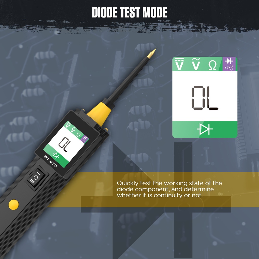 PROBADOR SISTEMA CIRCUITO ELECTRICO 9V-30V AUTOOL BT250