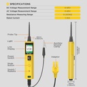 PROBADOR SISTEMA CIRCUITO ELECTRICO 9V-30V AUTOOL BT260