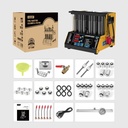 LIMPIADOR Y COMPROBADOR 6 INYECTORES COMBUSTIBLE 12 FUNCIONES  PRUEBA AUTOOL  CT200