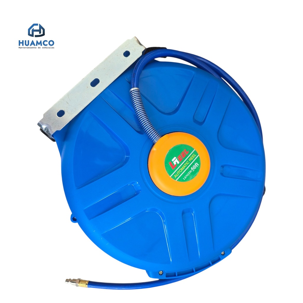   CARRETE MANGUERA AIRE RETRACTIL  15M PU / YZ-4002