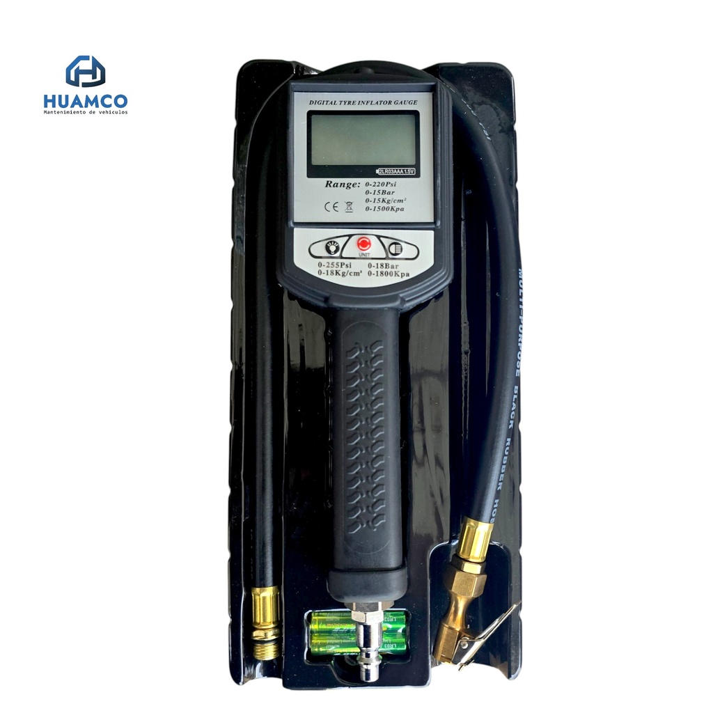 INFLADOR Y MEDIDOR AIRE DIGITAL / YT-021-22