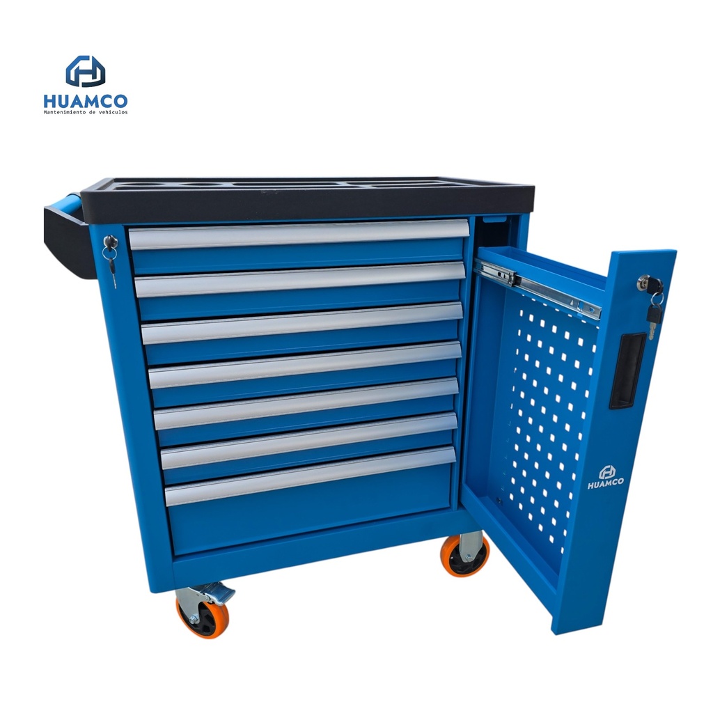 CARRO PORTA HERRAMIENTA 7 CAJONES MAS JUEGO DE HERRAMIENTAS 250 PIEZAS  / WJS-T0704-250