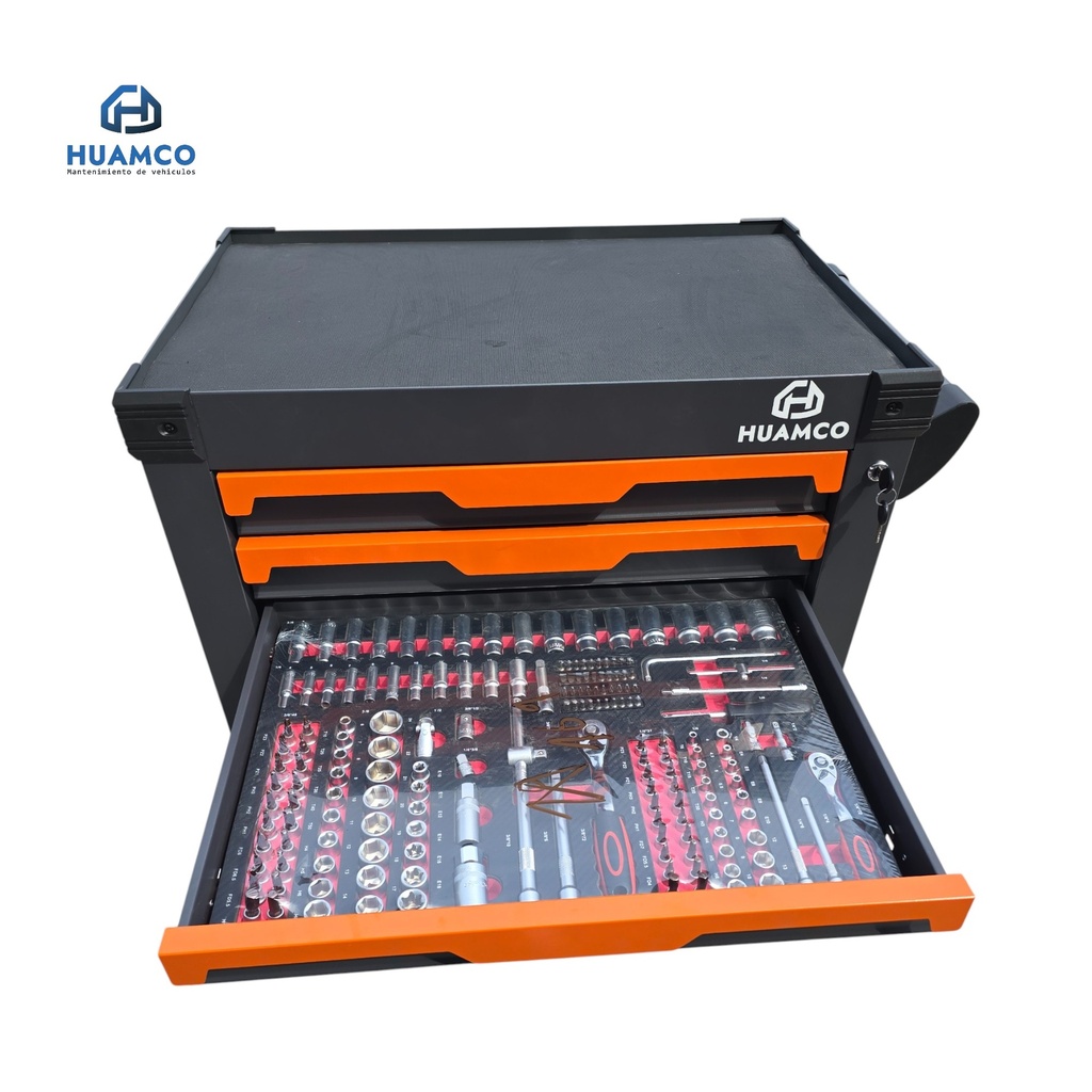 CARRO PORTA HERRAMIENTA 7 CAJONES MAS JUEGO DE HERRAMIENTAS 421 PIEZAS / WJS-T0702-421