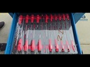 CARRO PORTA HERRAMIENTA 7 CAJONES MAS JUEGO DE HERRAMIENTAS 250 PIEZAS  / WJS-T0704-250