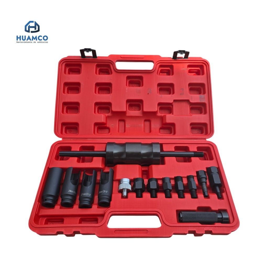 KIT EXTRACTOR  INYECTORES MARTILLO DESLIZANTE 14PCS / YZ-6063