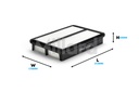 FILTRO AIRE MILLARD KIA / HYUNDAI TUCSON 2.0 / 28113-08000 / A25584 / 42834 / MK8000