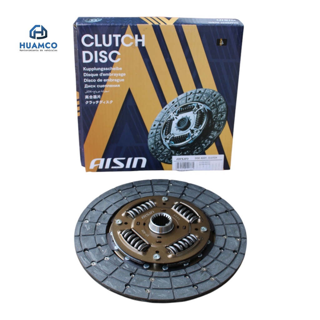 DISCO EMB. AISIN (TOYOTA - HILUX) 1KD / DT-602 DT-625