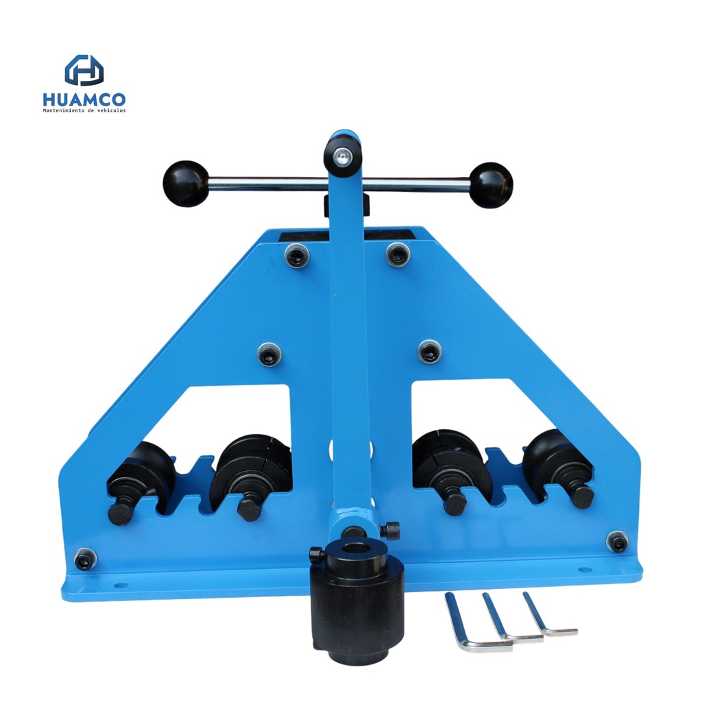 RODILLO DOBLAR  TUBOS AZUL RENDODO 38MM (1.5") CUADRADO 40*40MM (1.6"*1.6") / TR1500