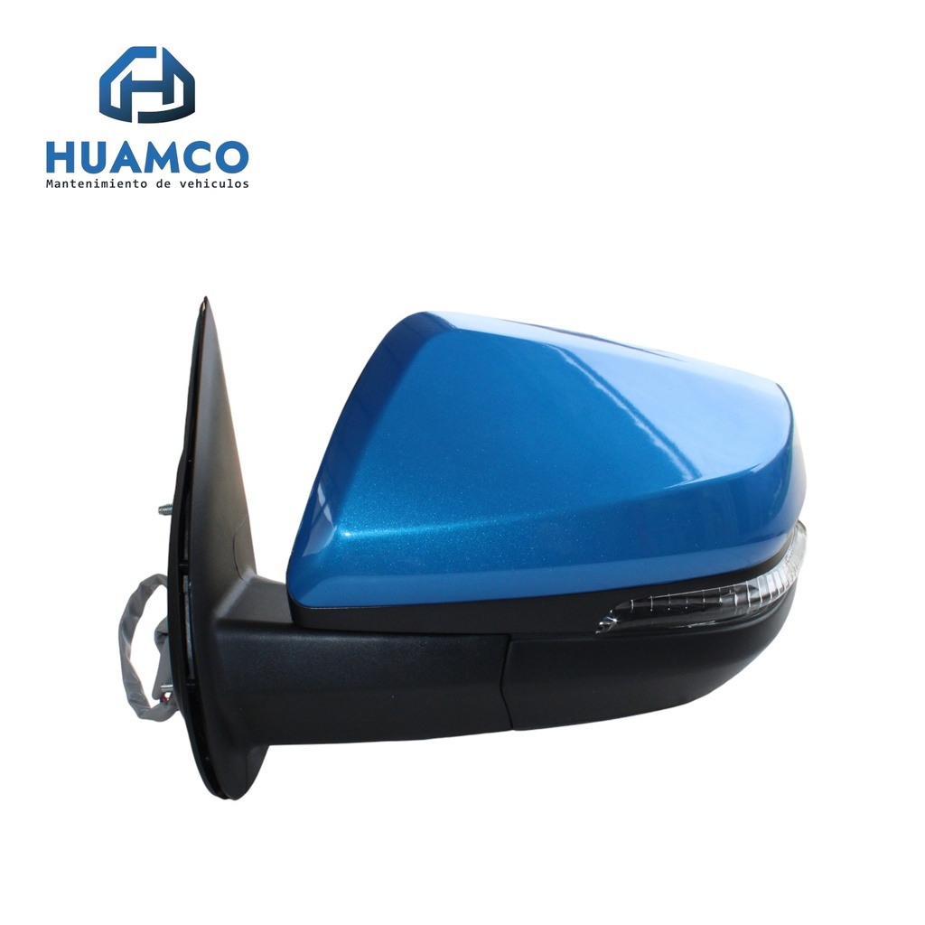 ESPEJO RETROVISOR EXTERIOR IZQUIERDO LH COLOR AZUL ELECTRICO  5 PINES JAC T8 20-23 / 8210100P306A / 80039021