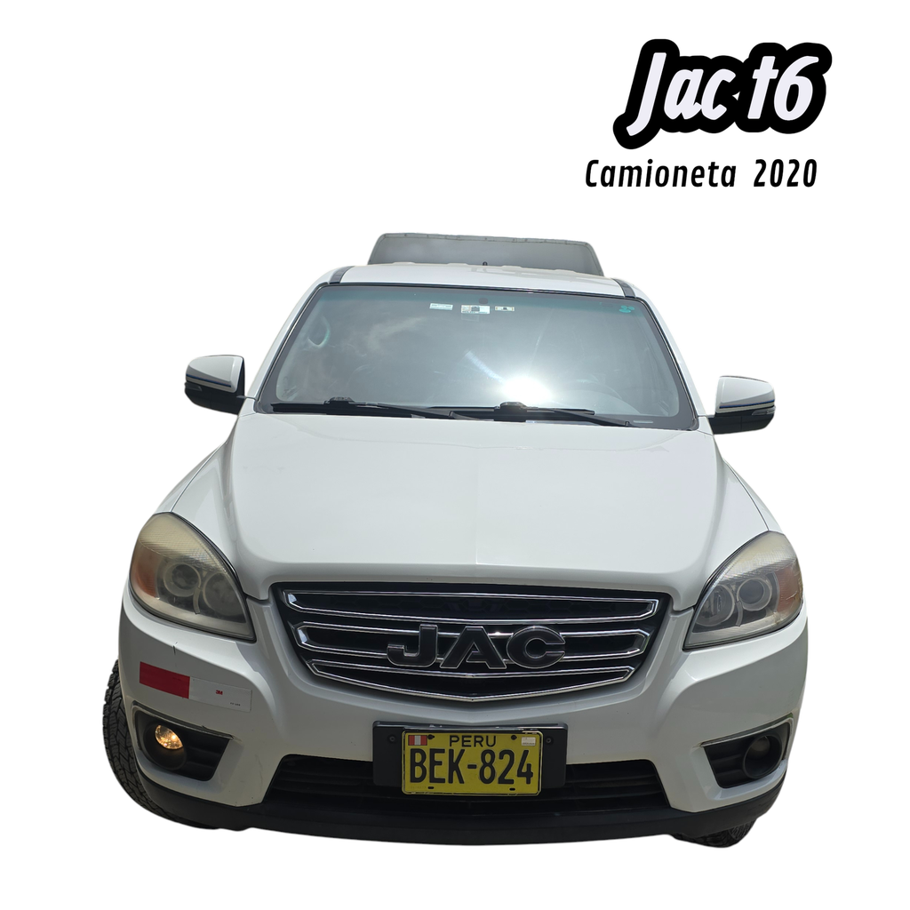 VENTA CAMIONETA JAC T6 AÑO 2020 186000KMS