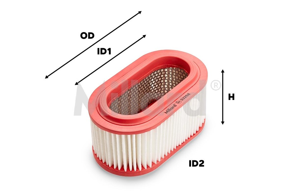 FILTRO AIRE MILLARD HYUNDAI H100 28113-4F000 / LAF5604 / AFP5158 / MK33258