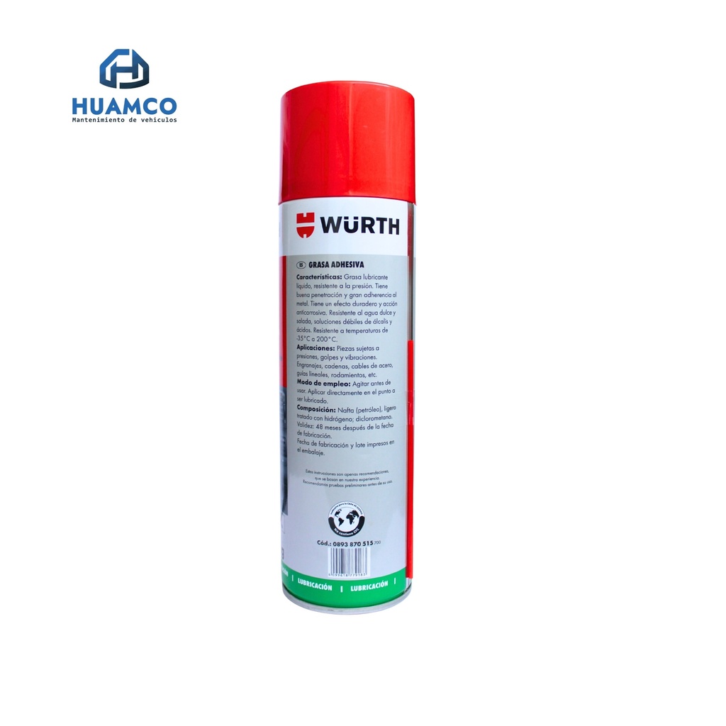 GRASA ADHESIVA SPRAY 500ML 00893870515