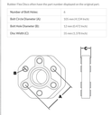 KIT  SOPORTE INTERMEDIO EJE CARDAN JAC SUNRAY / 2200100V6740-F011