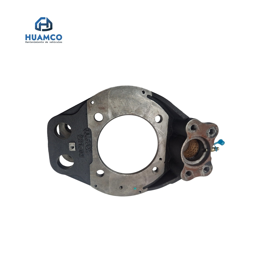 CONJUNTO PLACA BASE ZAPATA FRENO DEL. DER. CAMION JAC HFC1083KN / 3501160E8341 
