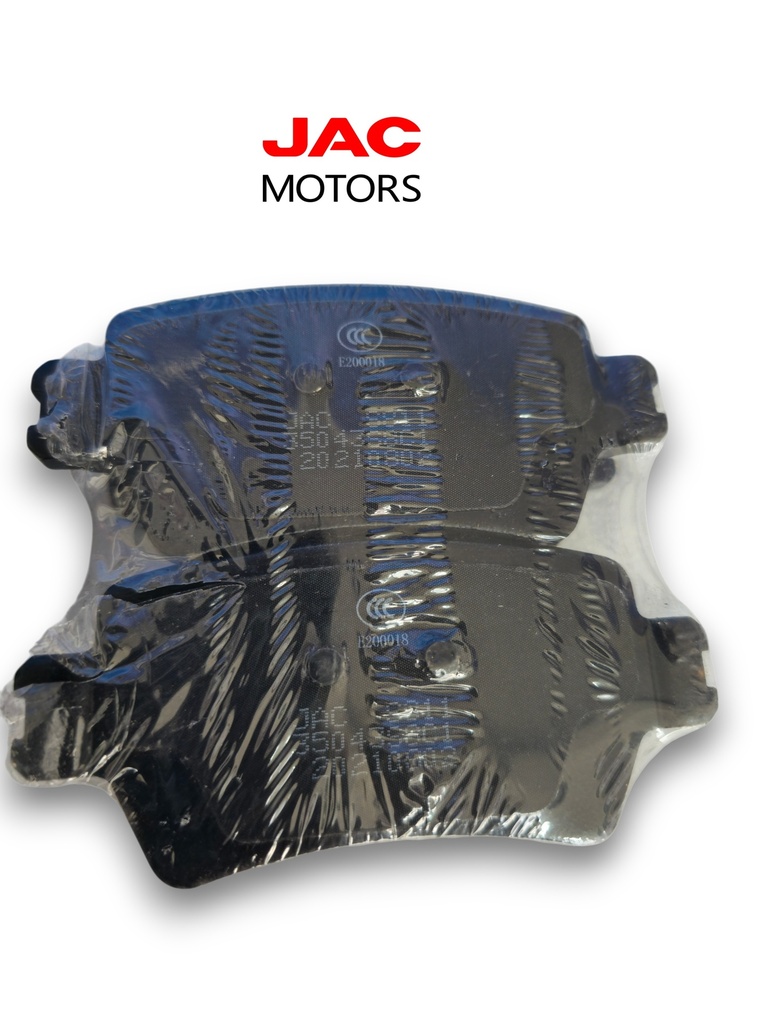 KIT PASTILLAS FRENO TRAS. JAC JS6 3504100U2400-F011-N