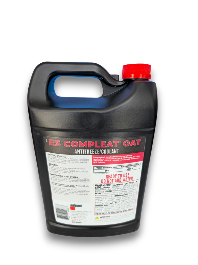 REFRIGERANTE FLEETGUARD ES COMPLEAT OAT 50/50 (1 GLN)-MSD CC36077 