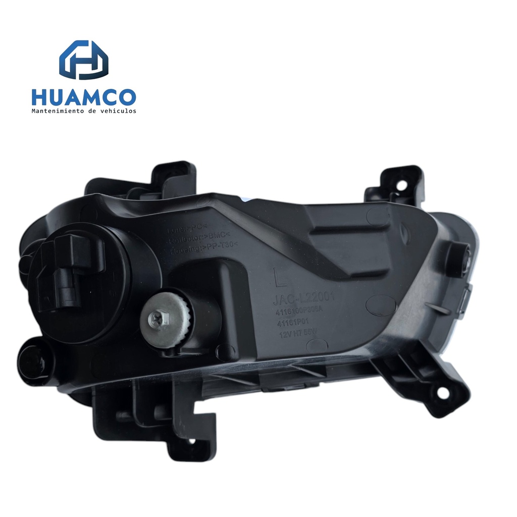 CONJUNTO LAMPARA ANTINIEBLA DELANTERA IZQUIERDO JAC T8 / 4116100P306A
