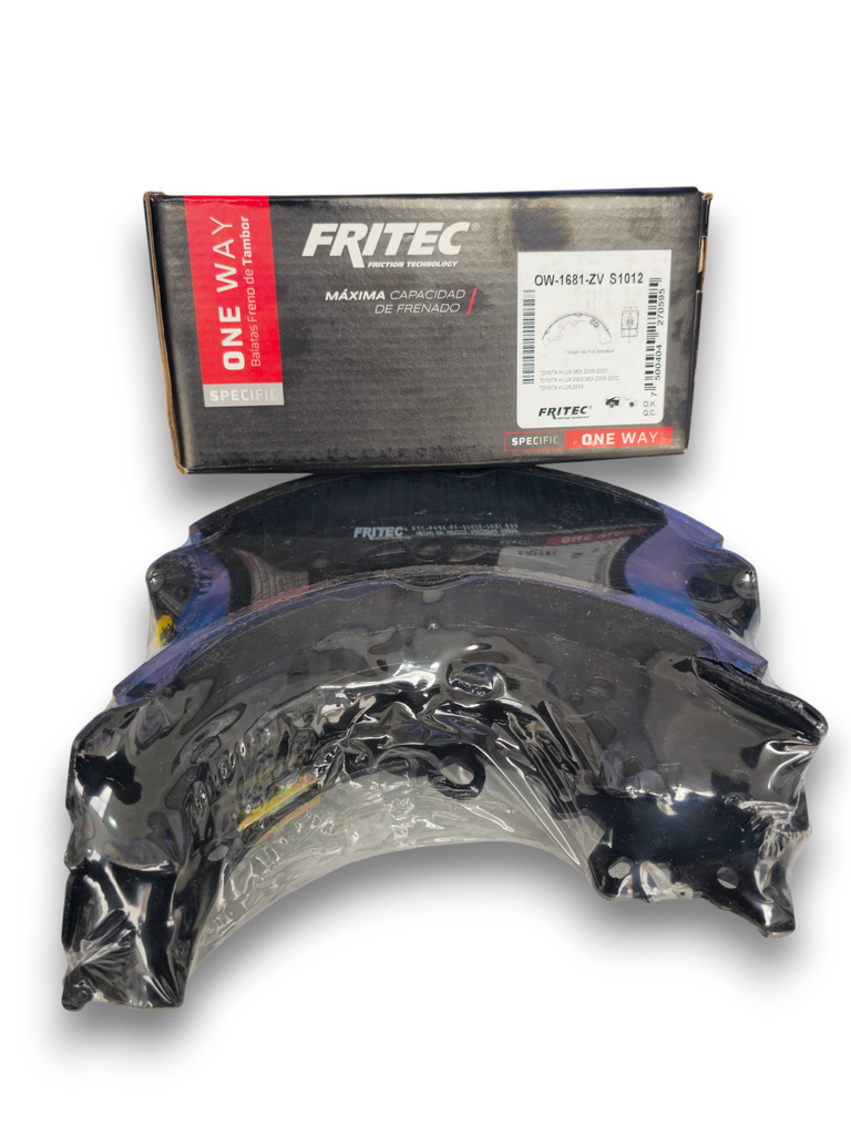 [OW-1681-ZV S1012] JUEGO ZAPATA FRENO FRITEC  TOYOTA HILUX 1GD 2GD 1KG 2KD /  FN0620 / OW-1681-ZV S1012
