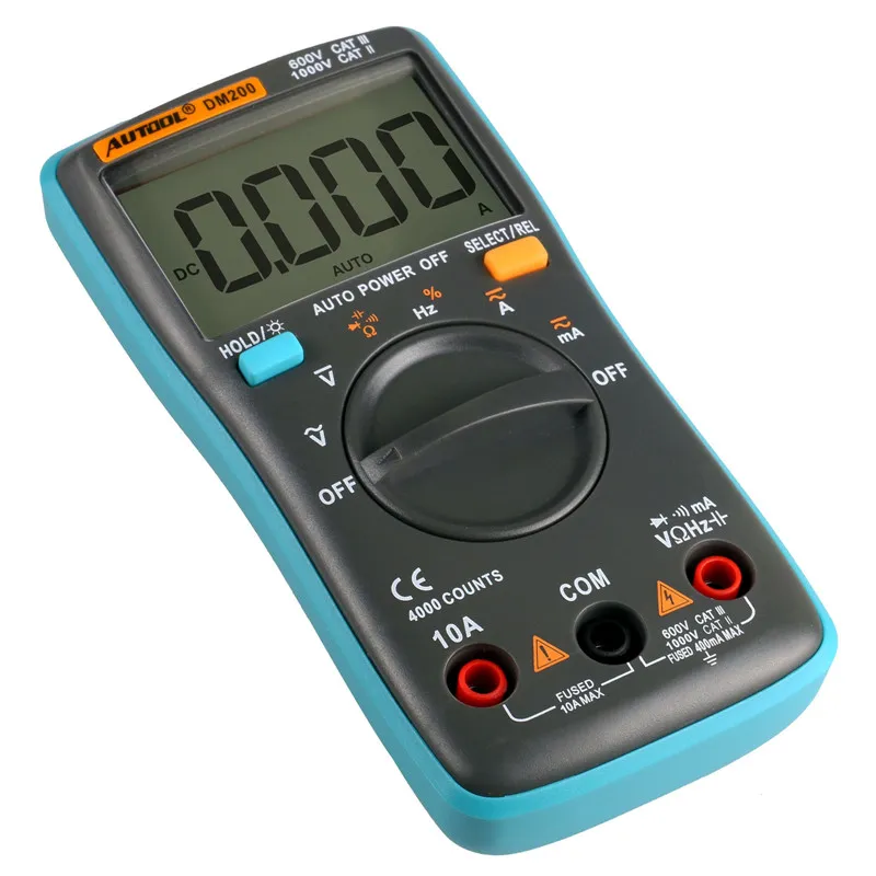 MULTIMETRO DIAGNOSTICO AUTOMOTRIZ DM200