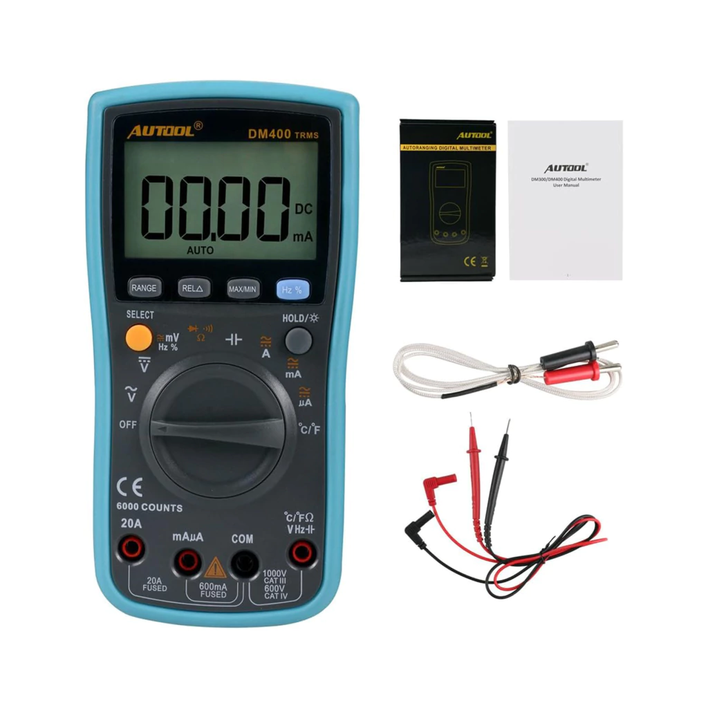 MULTIMETRO DIAGNOSTICO AUTOMOTRIZ DM400