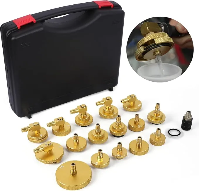 KIT ADAPTADORES PURGA CILINDRO MAESTRO FRENO AUTOOL MSP211026-1