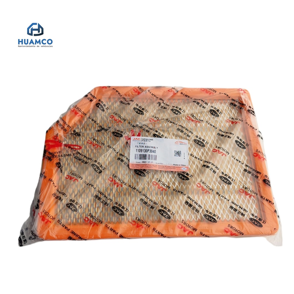 FILTRO AIRE JAC T6 - T8 - T8PRO 2.0  / A-0891 / 1109130P3040