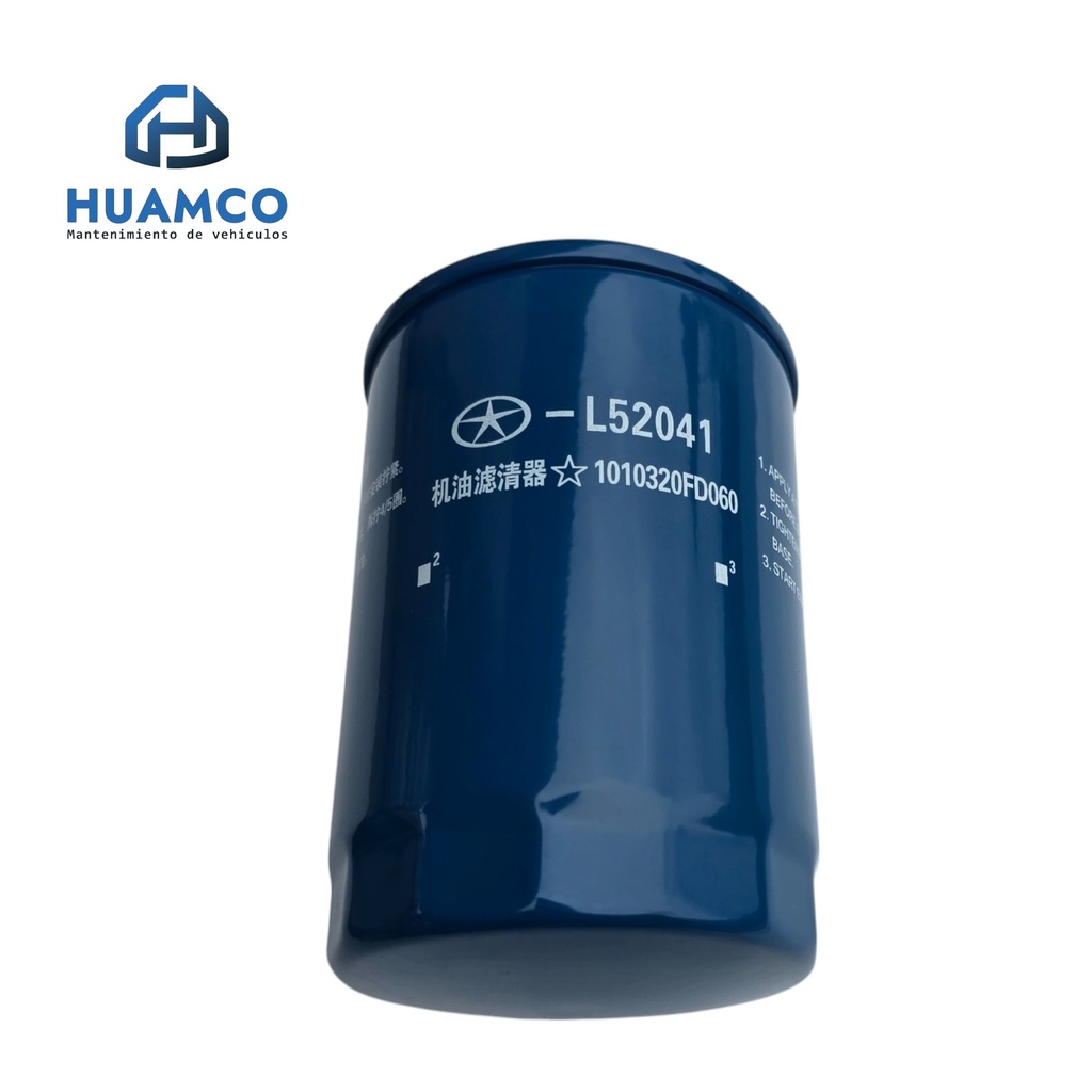 [1010320FD060] FILTRO ACEITE MOTOR JAC T6 - T8 - T8PRO 1010320FD060