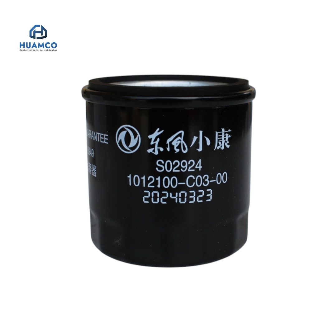 [1012100-C03-00] FILTRO ACEITE TH M18X,15 / DFSK / DONGFENG  /  1012100C0300