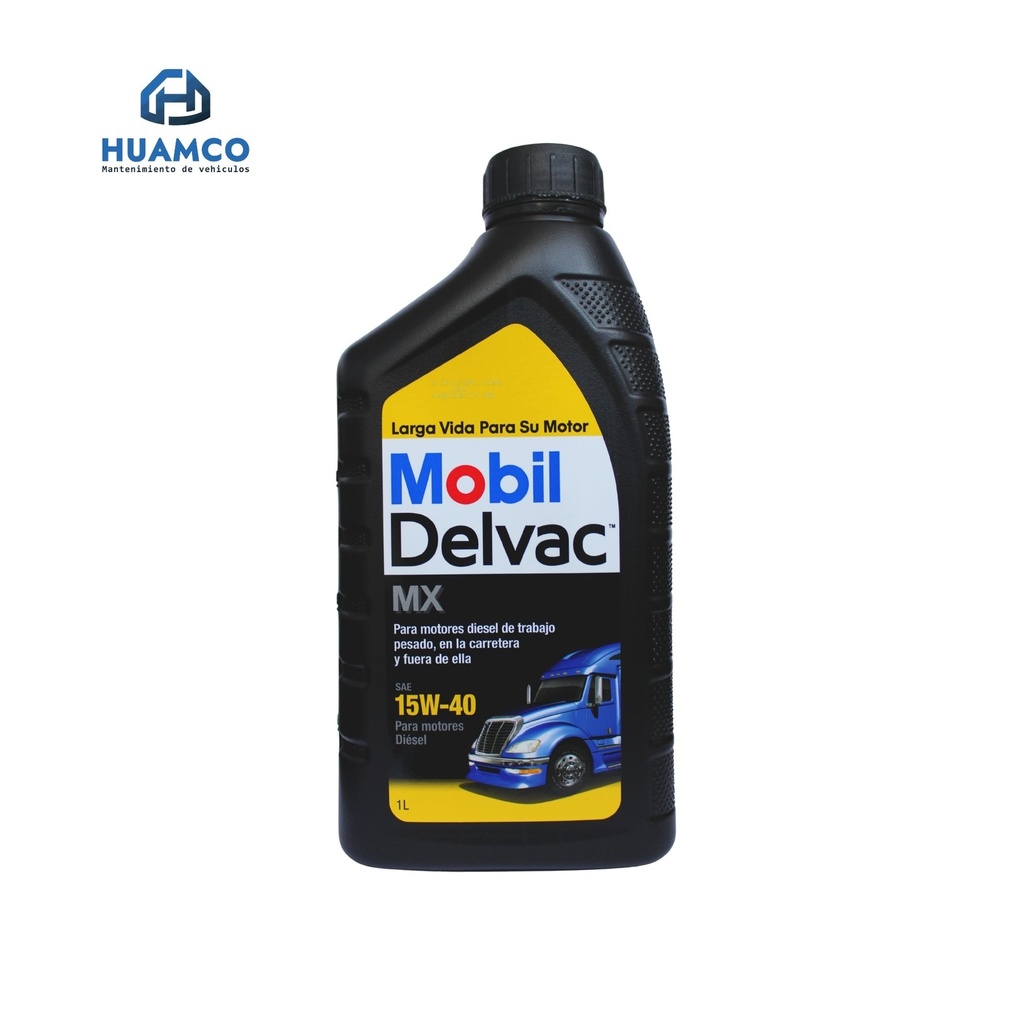 [651232-1] ACEITE MOBIL DELVAC MX SAE 15W-40 MOTORES DIESEL 1L :PE 651232-1