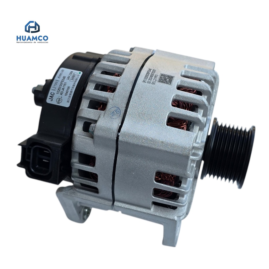 ALTERNADOR 14V 150A JAC SUNRAY / 1025030FE040