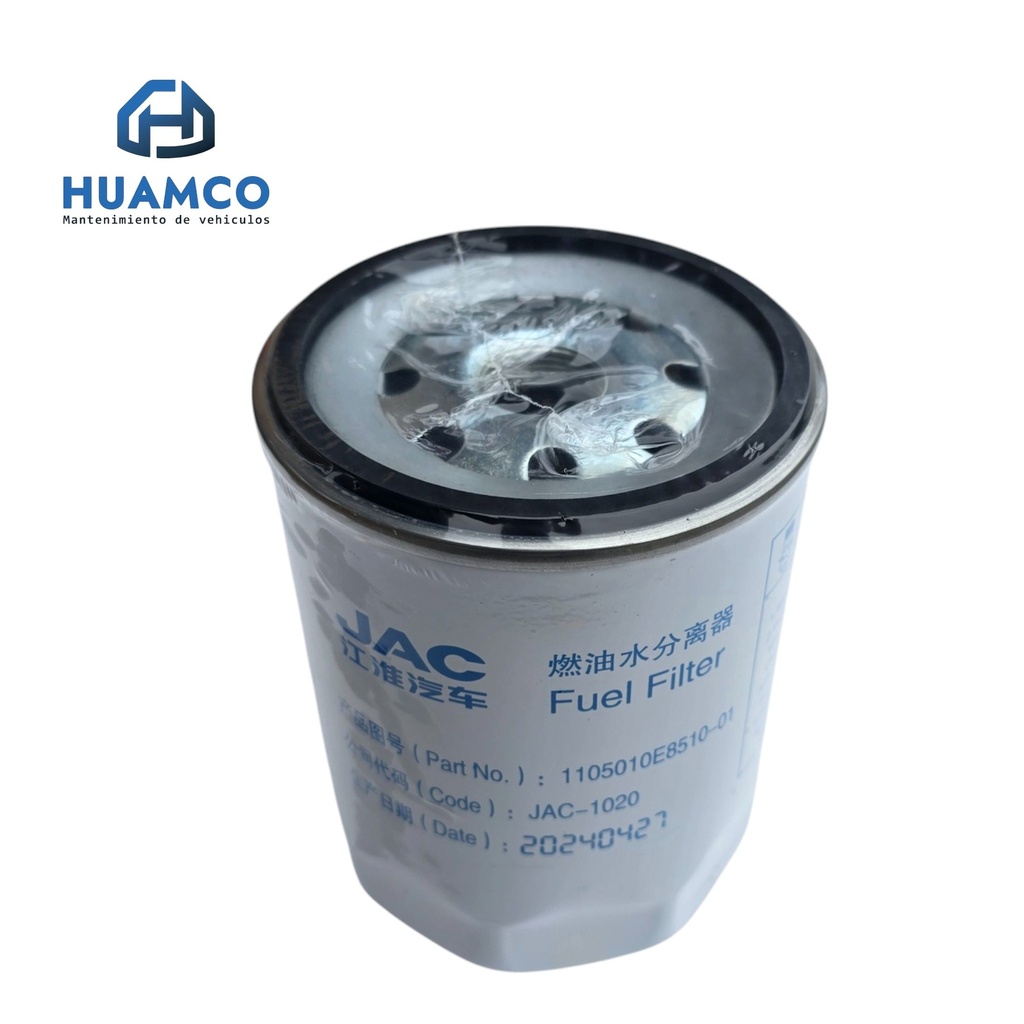 [1105010E8510-01] FILTRO SEPARADOR AGUA Y COMBUSTIBLE CAMION JAC HFC1083KN SD800 VIP 9TON/ 1105010E8510-01