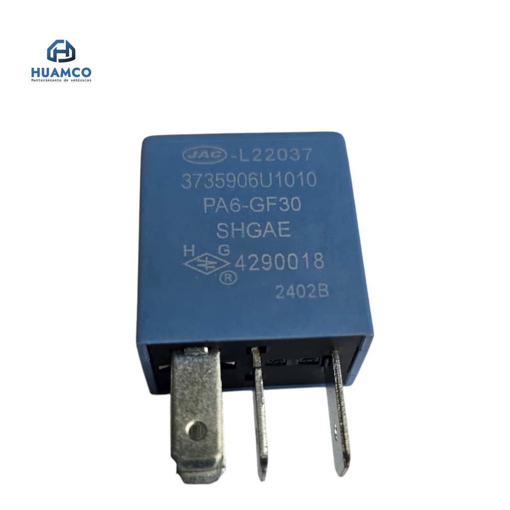 RELAY 12V 20A  JAC T6 / 3735906U1010