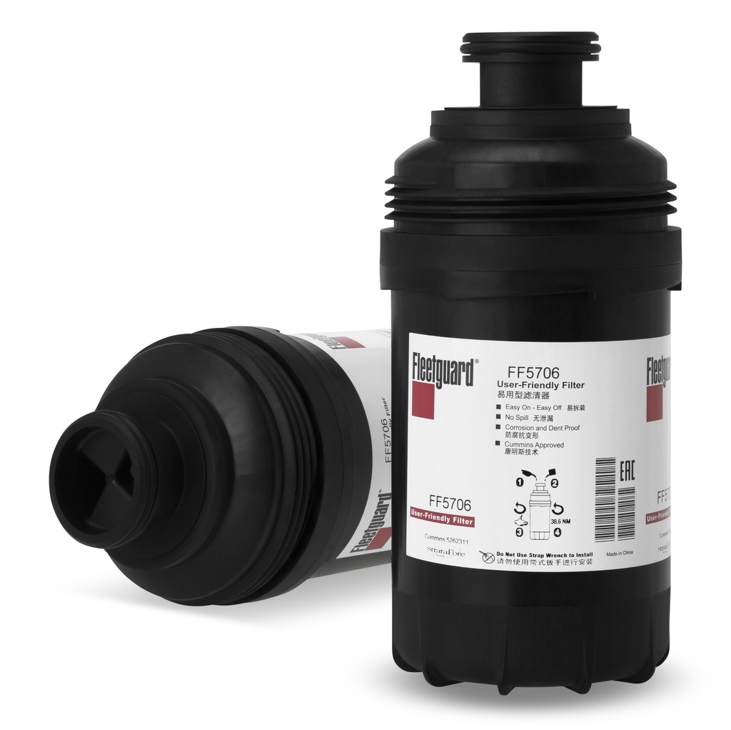 FILTRO COMBUSTIBLE CAMION JAC SD800 VIP 9TON / P555706 / FF5706