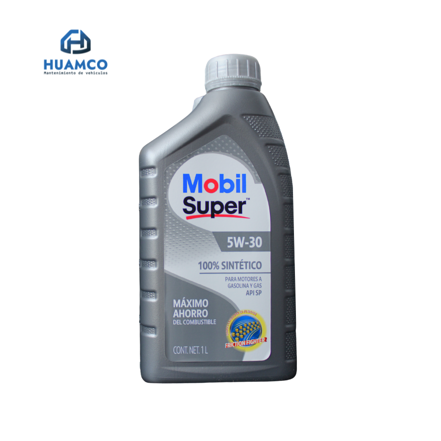 [651457-1] ACEITE MOBIL 5W-30 SUPER 100% SINTETICO API SP  MOTORES GASOLINA Y GAS 1L :PE 651457-1
