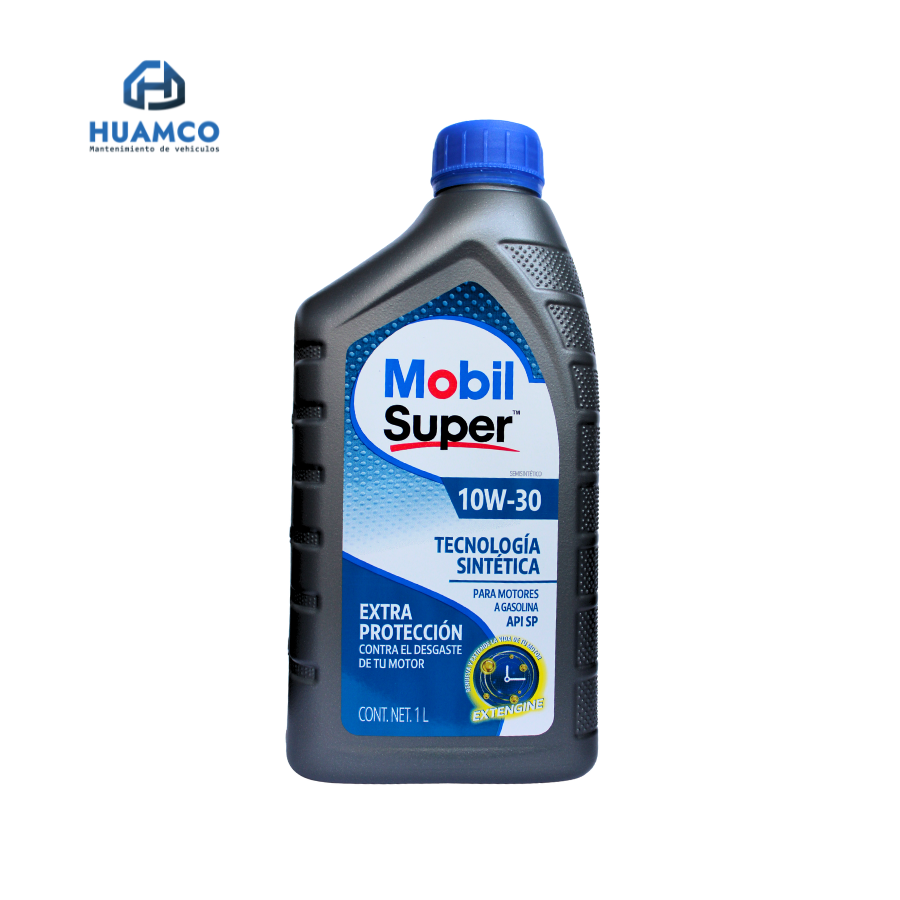 [651251-1] ACEITE MOBIL SUPER SEMISINTETICO  10W-30 MOTORES GASOLINA API SP 1L :PE 651251-1