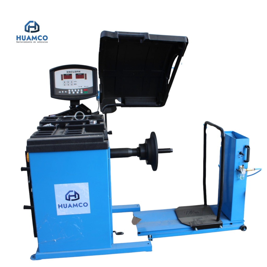 BALANCEADORA NEUMATICOS AUTOS Y CAMIONES 220V MONOFASICO RIM 10"-28" KC9813
