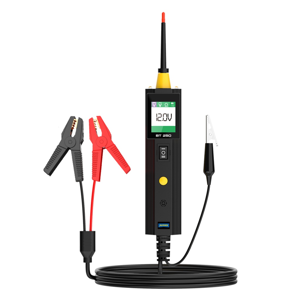 PROBADOR SISTEMA CIRCUITO ELECTRICO 9V-30V AUTOOL BT250