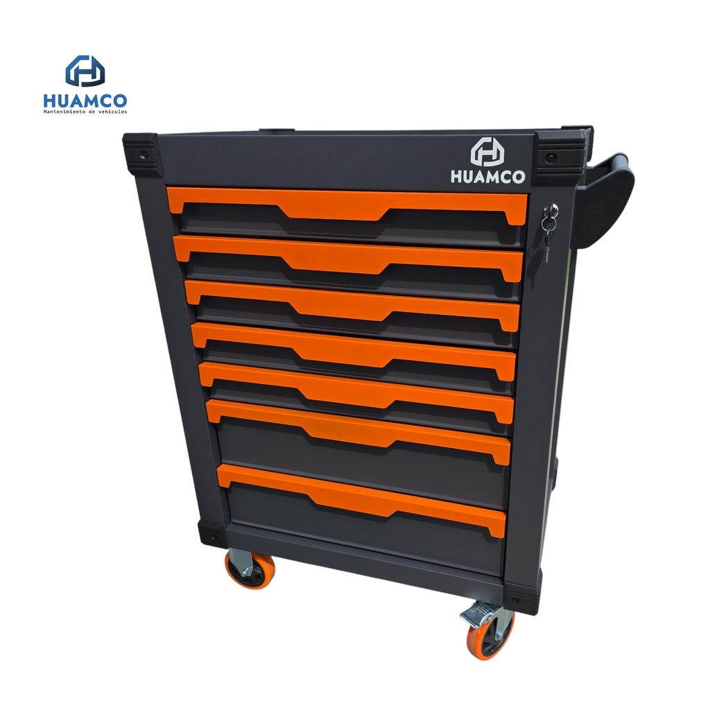 CARRO PORTA HERRAMIENTA 7 CAJONES MAS JUEGO DE HERRAMIENTAS 421 PIEZAS / WJS-T0702-421